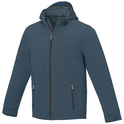 Veste SOFTSHELL publicitaire - homme - LANGLEY Hale Blue
